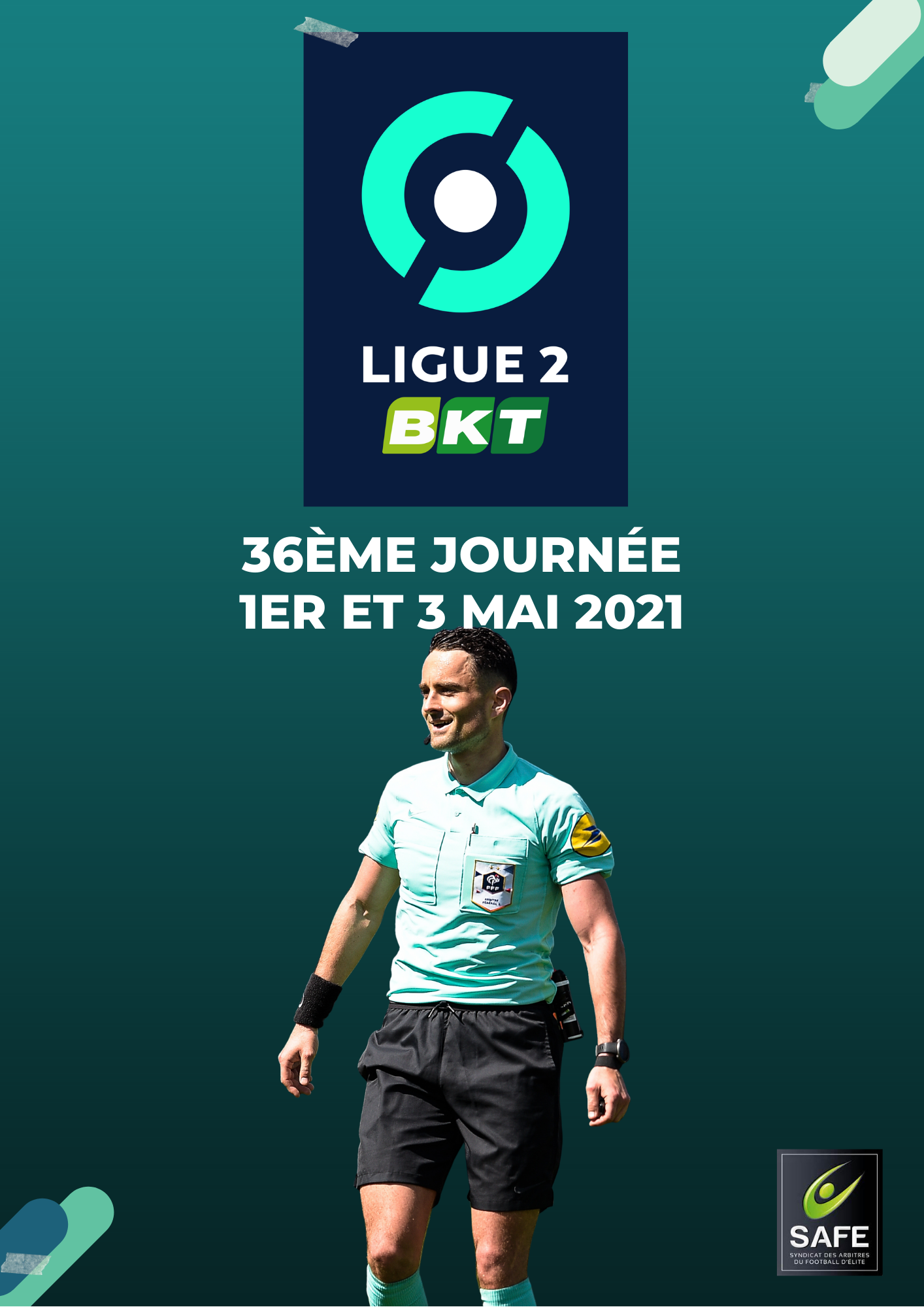 Désignations 36ème Journée De Ligue 2